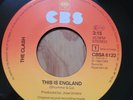 CLASH UK UNRELEASED Dutch 7 in THIS IS ENGLAND  RARE  MATRIX 01-6122 1A-1. 1B-1