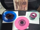 4 Beatles 45s Day Tripper picture sleeve Julia/Hey Jude colored vinyl