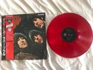 The Beatles Rubber Soul (Japan Mono LP Red Vinyl with OBI, Odeon/EMI)