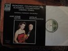 Anne Sophie MUTTER PROKOFIEFF GLASUNOW Violinconcerto 1 LP Erato vinyl