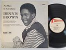 Dennis Brown - No Man Is An Island - OG 1970 Jamaica LP - STUDIO ONE - VG+ RARE