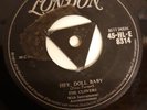 Hey Doll Baby The Clovers vg ++very rare london