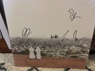 Death Cab For Cutie Asphalt Meadows SIGNED Viny PINK LP