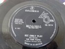 PINK FLOYD  SEE EMILY PLAY / SCARECROW COLUMBIA DB8214 ORIGINAL 1967 PSYCH NM