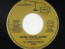 Crossover Soul 45 - World's Funkiest Band - When You're Alone - Cali. Gold - VG+