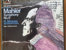 ASD 2376/7 Barbirolli Mahler Sym. 6 Semi Circle Label 2LP