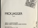 Mick Jagger She's The Boss Australian Promotional Sampler LP 45 RPM Vinyl 1984