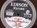 Edison 51246 Orig Memphis Five JELLY ROLL BLUES    Jazz 78rpm 1923 E+
