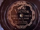 Victor 23845 Carter Family SEA OF GALILEE 78rpm 1933  Country V-