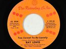 Crossover Soul 45 - Ray Lewis - Too Sweet To Be Lonely - D'Or - mp3