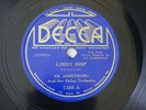 Lil Armstrong Lindy Hop & When I Went Back Home 78RPM Decca USA 1388