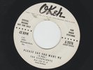 DOOWOP R&B  45 - SCHOOLBOYS - PLEASE SAY YOU WANT ME - HEAR-1956 PROMO  OKEH