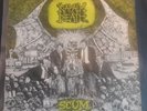 NAPALM DEATH = SCUM RARE LIME GREEN SLEEVE ORIGINAL FIRST PRESS LP + INSERT