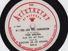 rare BLUES/R&B 78:TOM ARCHIA/DR JOJO ADAMS/IF FEEL TOMORROW/Aristocrat 802/clean