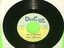 1962 Tracy Pendarvis “First Love/I Feel A Teardrop”-45rpm-Descant- RARE Promo-VG