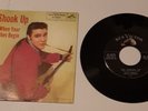 ELVIS PRESLEY 45 ALL SHOOK UP/THATS WHEN YOUR HEARTACHES VINYL & PS EXC W  LINE