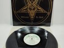 Vinyl LP VENOM WELCOME TO HELL  GREEN WRITING NEAT 1002 1981 NO INLAY 1st EX/EX