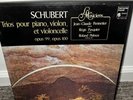 Rare Schubert/Pasquier/Pennetier 'Piano Trios' Harmonia Mundi France 2-LP NM