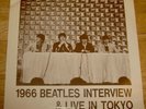 The BEATLES - 1966 Beatles Interview live in Tokyo vinyl 45 Japan fan club *rare