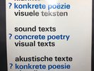 Sound Texts Concrete Poetry Henri Chopin Cobbing Electronic Experimental NM LP