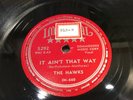 HAWKS-IMPERIAL 5292-IT AIN'T THAT WAY/I-YI NEW ORLEANS R&B DOO-WOP 78 FLEXI 1954