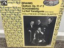 Rare EMI  Mono Brahms/Schoenberg/Hollywood String Quartet 'Quatour' NM France