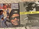NWA 100 MILES AND RUNNIN'  VINYL RECORD & COMPTONS MOST WANTED GROWIN UP IN HOOD