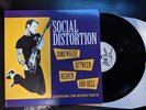 SOCIAL DISTORTION SOMEWHERE BETWEEN HEAVEN AND HELL LP SIGNED punk/mike ness