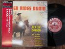 DEXTER GORDON DEXTER RIDES AGAIN SAVOY KIJJ 2011 OBI MONO JAPAN VINYL LP