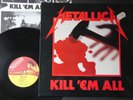 Metallica – Kill 'Em All LP VINYL THRASH METAL 1986 MFN 7 OIS Megadeth Testament