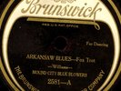 MOUND CITY BLUE BLOWERS Arkansaw Blues/ Blue Blues -KAZOO- Schellackplatte X3824