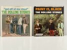 Two The Rolling Stones 45 rpm records with picture sleeves