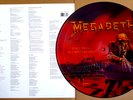 EX/EX Megadeth Peace Sells But Who's Buying 1986 Vinyl Picture Disc LP Metallica