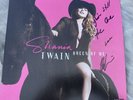 RARE Shania Twain Queen of Me Excl Pink Vinyl With Hand Signed Song Lyrics PROOF