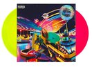 LUJIPEKA - MONTAGNES RUSSES : MENU XL - DOUBLE ALBUM VINYLE ROSE & JAUNE NEON