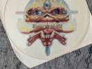 RARE UNCUT PICTURE DISC IRON MAIDEN CLAIRVOYANT PRISONER UK EMI 7