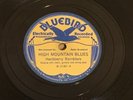 PRE WAR CAJUN FRENCH 78 HACKBERRY RAMBLERS HIGH MOUNTAIN BLUES BLUEBIRD 2187 EXC