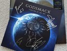 Godsmack Lighting Up the Sky SIGNED Vinyl LP + 12” X 12” AUTOGRAPHED Lithograph