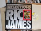 Rick James Reflections promo LP with two-sided poster on Gordy 1984