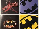 4 PRINCE PICTURE SLEEVES NEAR MINT BATMAN PARTYMAN ARMS OF ORION SCANDALOUS NM