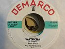 Latin 45 Afro Cuban soul jazz mod boogaloo 45 RENE BLOCH Watucha DEMARCO