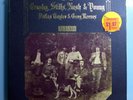 CROSBY,STILLS NASH & YOUNG DEJA VU ULTRA-RARE ORIGINAL '70 WHITE LABEL PROMO LP