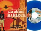 LA BANDA DEI BUCANIERI - Capitan harlock - 7'' / 45 giri 1979 Vinyl Blue Italy