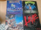 8 x Heavy Metal RAR, Megadeth,Anthrax,Running Wild,Risk