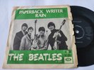 Mega rare The Beatles single Paperback Writer Orange Backside  Sweden VG-/VG+