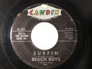 BEACH BOYS Surfin / Luau - RARE 1962 Candix 45 Their First Record  - VG