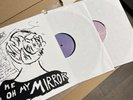 CURRENT JOYS – ME OH MY MIRROR LP - VINYL BLACK HAND SCREEN COVER RARE