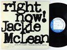 Jackie McLean - Right Now  LP - Blue Note - BST 84215 Stereo RVG NY USA VG+