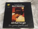 Billy Preston - All That I've Got  - UK Apple Single - Apple 21