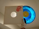 ROLLING STONES HOT STUFF  ORIGINAL PROMO-ONLY BLUE VINYL 12
